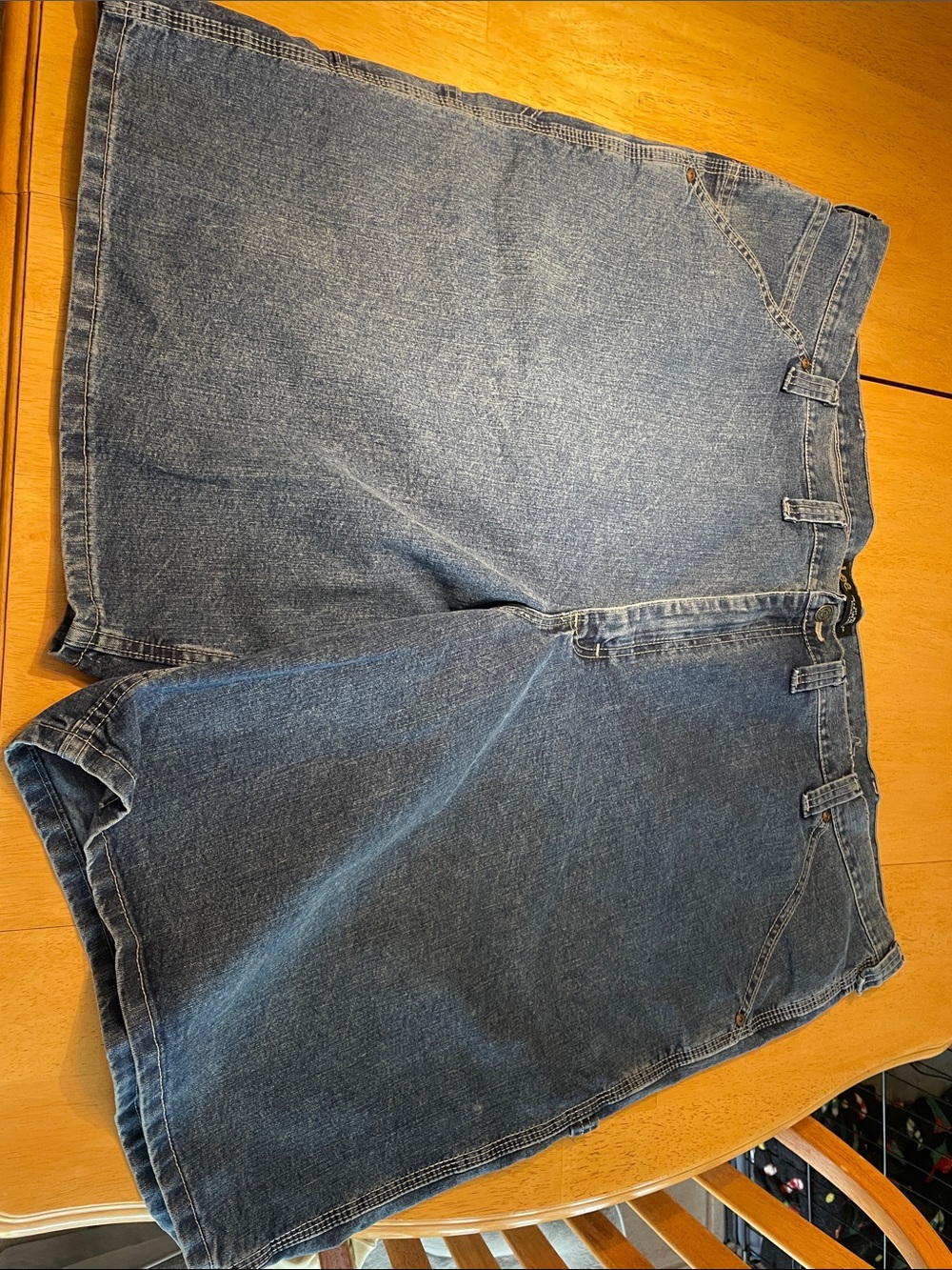 Lee Dark Blue Denim Shorts